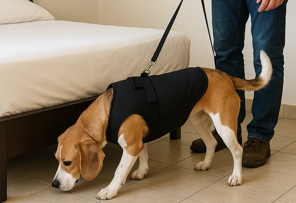 chien détecteur de punaises de lit